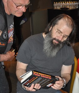 Steve Earle and book-d